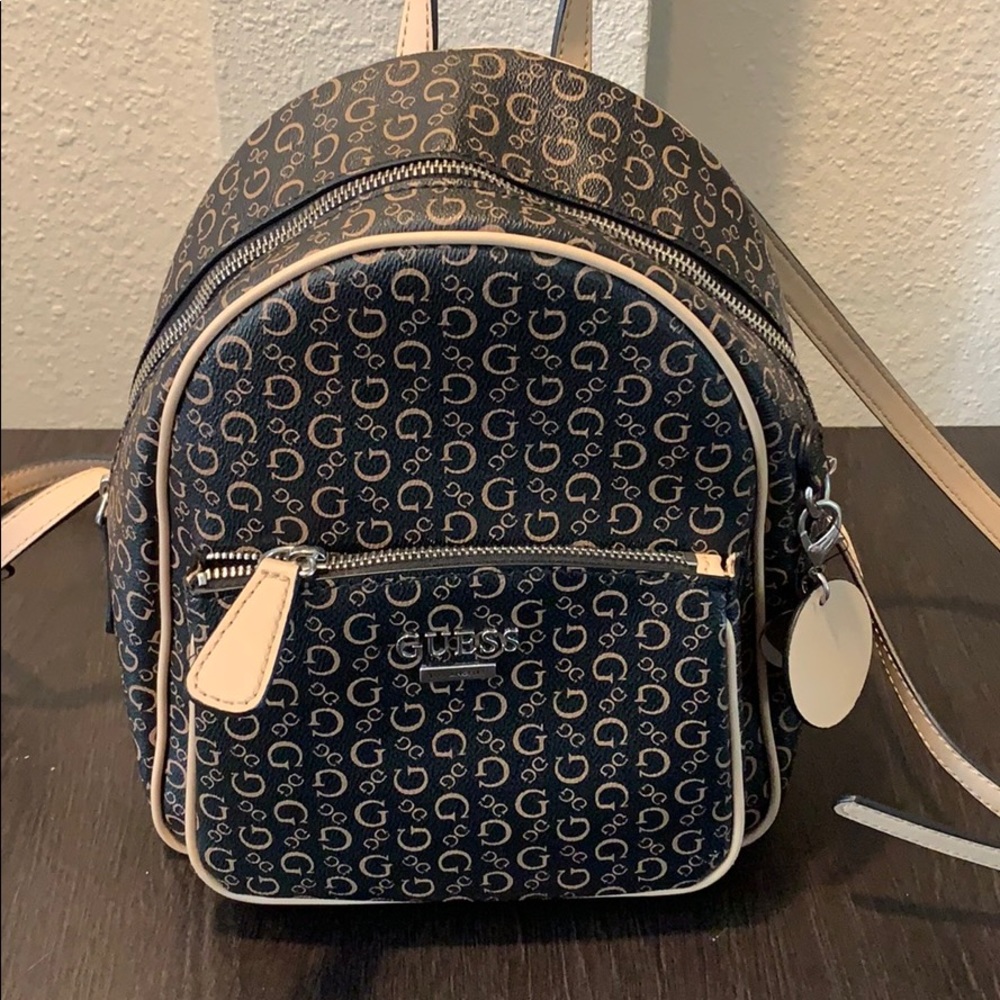 Guess purse backpack